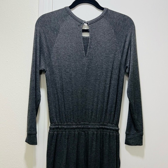 Lou & Grey LOFT Signaturesoft Long Sleeve Casual Jersey Jumpsuit in Women's XS - Picture 8 of 9